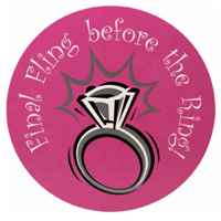 Final Fling Before the Ring Invitation Pink